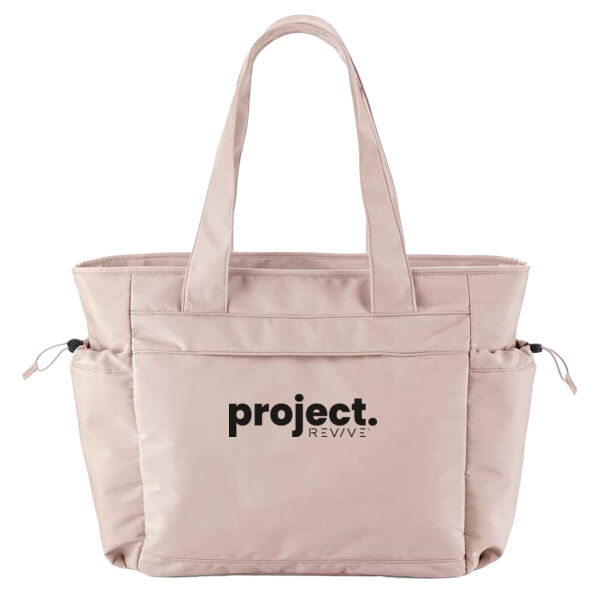 Studio Oversized Tote - printed  Project Revive in black Thumbnail