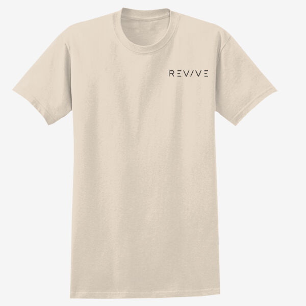 Heavy Cotton™ Adult T-Shirt - printed  Eat Sleep Gym Repeat in black Thumbnail