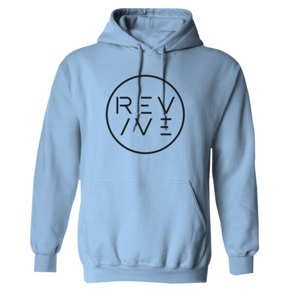 Print - Revive Black - Heavy Blend™ Adult Hooded Sweatshirt Thumbnail