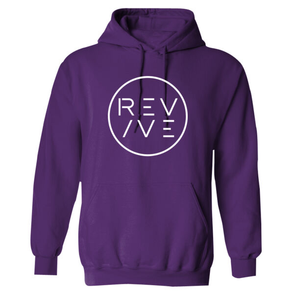 Print - Revive White - Heavy Blend™ Adult Hooded Sweatshirt Thumbnail