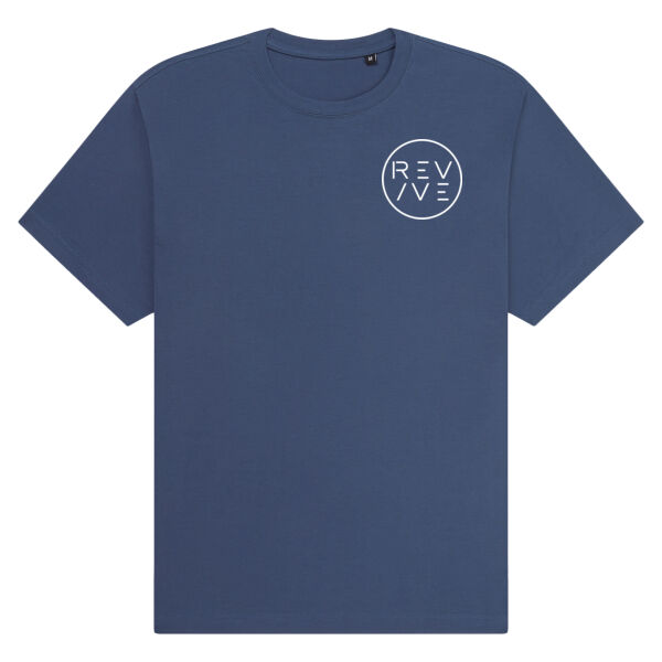 Print - Revive white - Organic Heavy T-Shirt Thumbnail