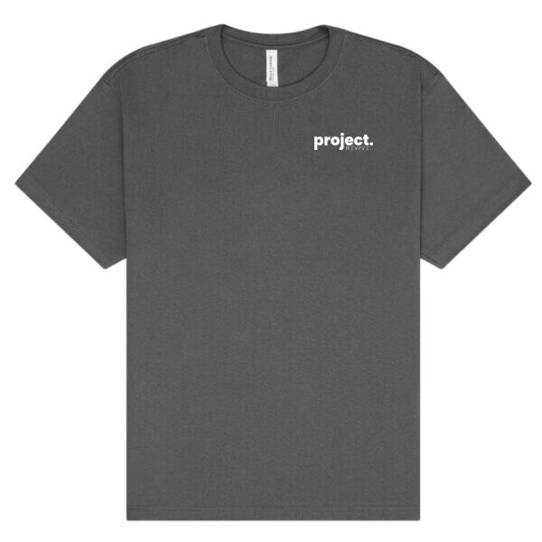 Print - Eat Sleep Project White - Short Sleeve Heavy Tee Thumbnail
