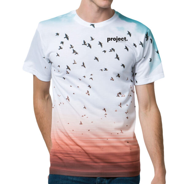 Print - Eat Sleep Project Black - Subli Plus® T-Shirt with Removable Label Thumbnail