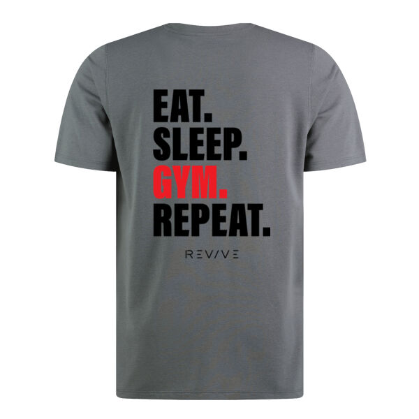 Print - Eat Sleep Project Black - Regular Fit Superwash 60 Pique Tee Thumbnail