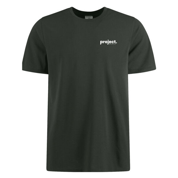 Print - Eat Sleep Project White - Regular Fit Superwash 60 Pique Tee Thumbnail