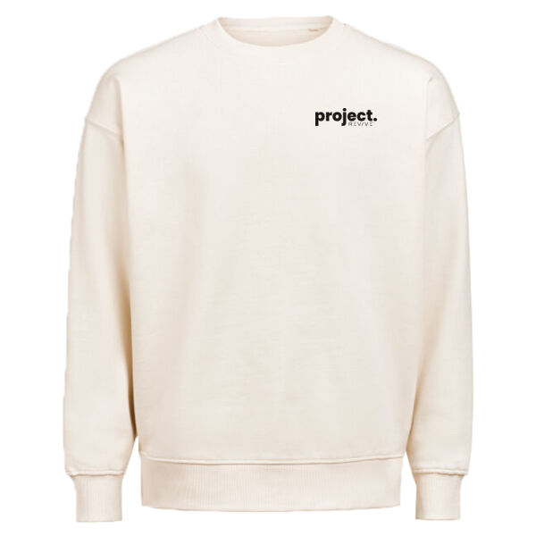 Print - Eat Sleep Project Black - Crewneck Loose Fit Thumbnail