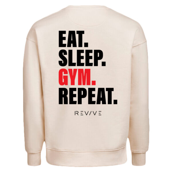 Print - Eat Sleep Revive Black - Crewneck Loose Fit Thumbnail