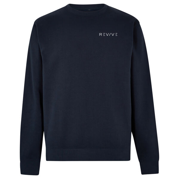 Print - Eat Sleep Revive White - Regular Fit Sweatshirt Thumbnail