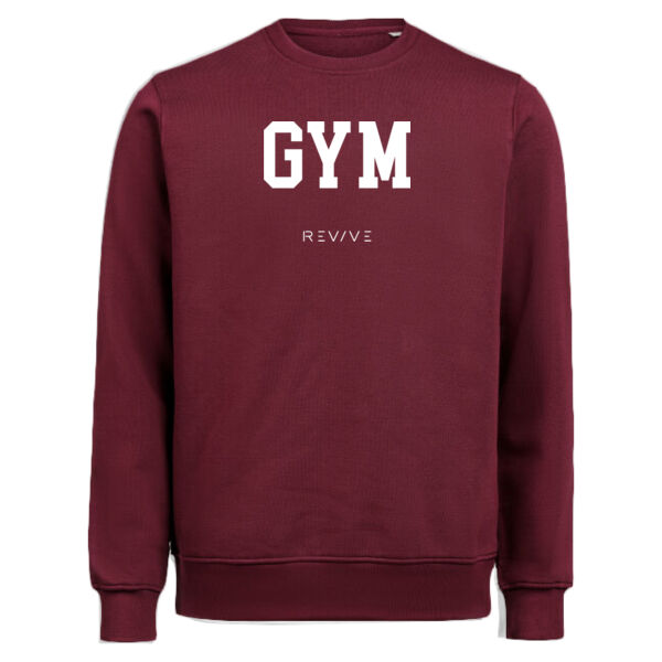 Print - GYM White - Crewneck Regular Fit Thumbnail