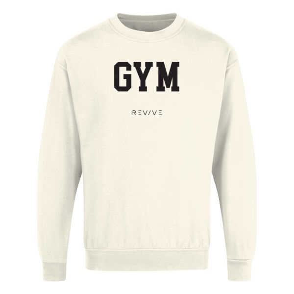 Print - GYM Black - Eco Premium Sweatshirt Thumbnail