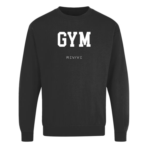Print - GYM White - Eco Premium Sweatshirt Thumbnail