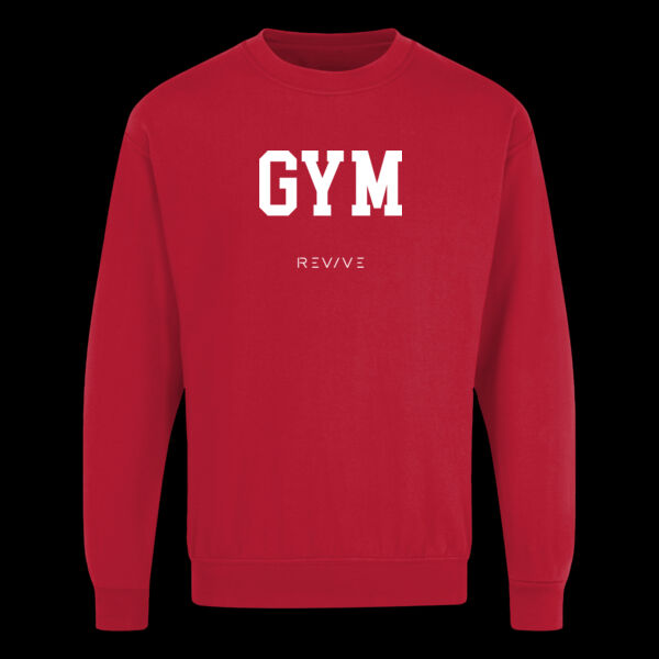 Print - GYM White - NuBlend® Sweatshirt Thumbnail