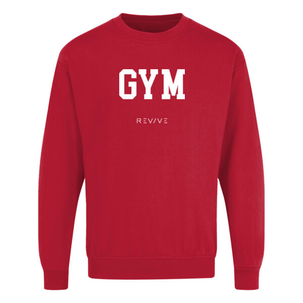 Print - GYM White - NuBlend® Sweatshirt Thumbnail