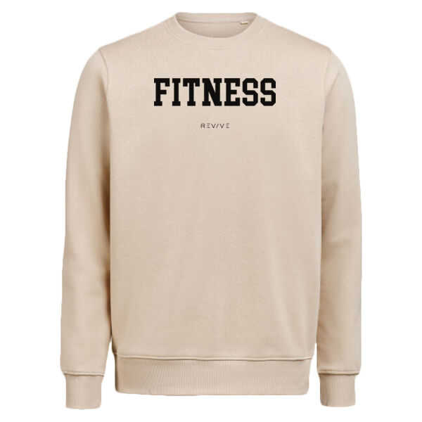 Print - FITNESS Black - Crewneck Regular Fit Thumbnail
