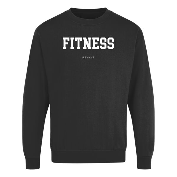 Print - FITNESS White - Eco Premium Sweatshirt Thumbnail