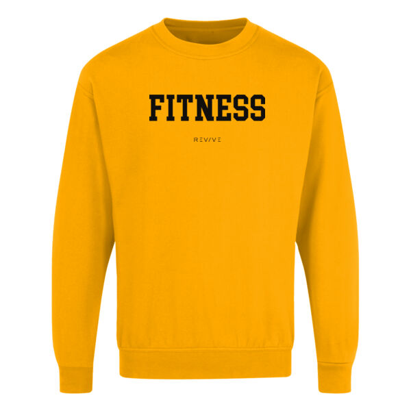 Print - FITNESS Black - NuBlend® Sweatshirt Thumbnail