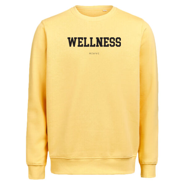 Print - WELLNESS Black - Crewneck Regular Fit Thumbnail