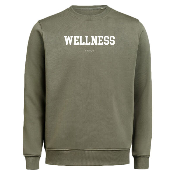 Print - WELLNESS White - Crewneck Regular Fit Thumbnail