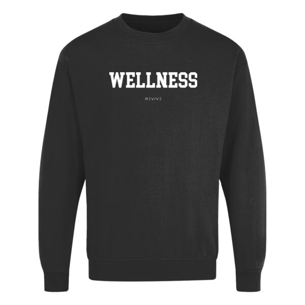 Print - WELLNESS White - Eco Premium Sweatshirt Thumbnail