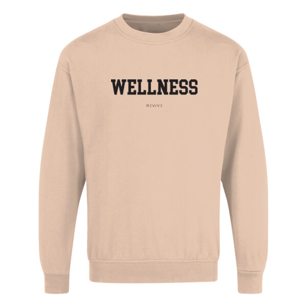 Print - WELLNESS Black - NuBlend® Sweatshirt Thumbnail