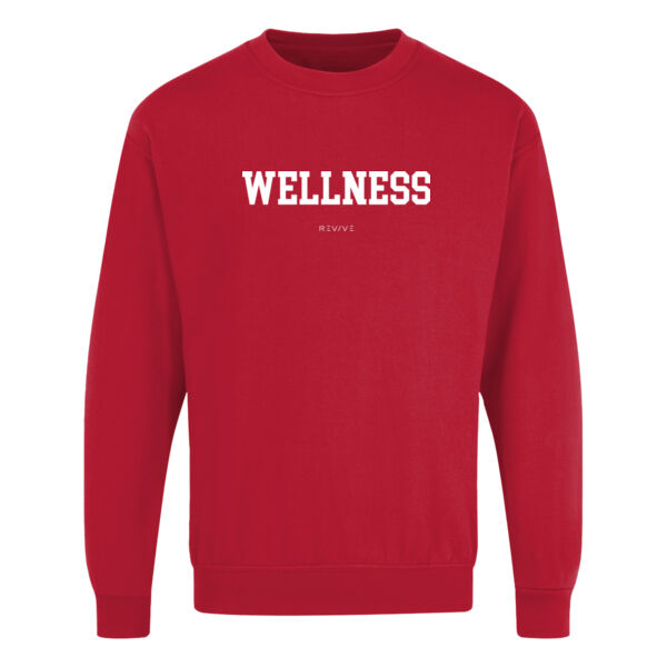 Print - WELLNESS White - NuBlend® Sweatshirt Thumbnail