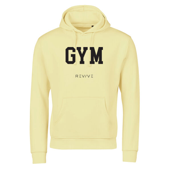 Print - GYM Black - Urban Hooded Sweatshirt Thumbnail