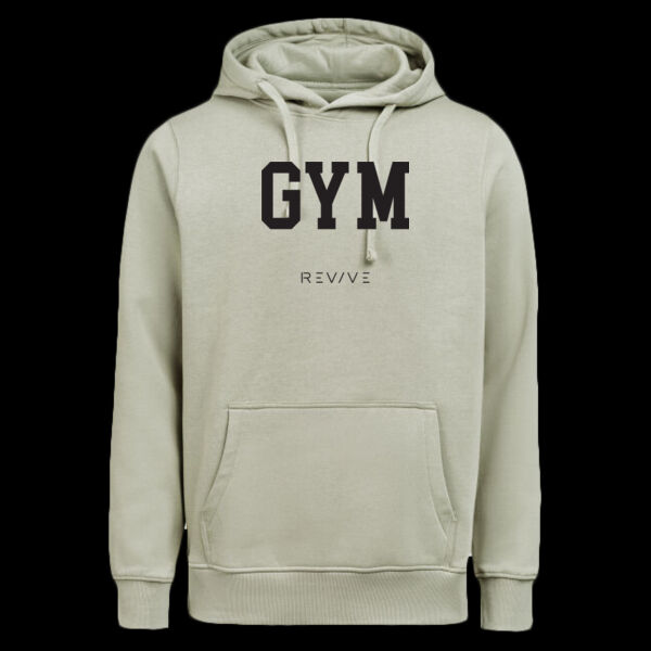 Print - GYM Black - Hoodie Regular Fit Thumbnail