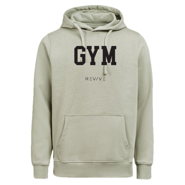 Print - GYM Black - Hoodie Regular Fit Thumbnail