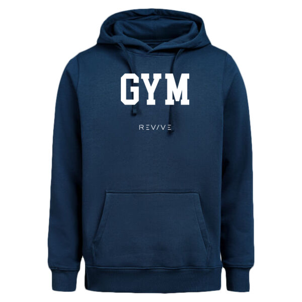 Print - GYM White - Hoodie Regular Fit Thumbnail