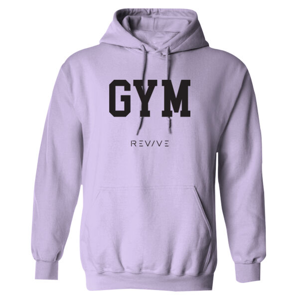 Print - GYM Black - Heavy Blend™ Adult Hooded Sweatshirt Thumbnail