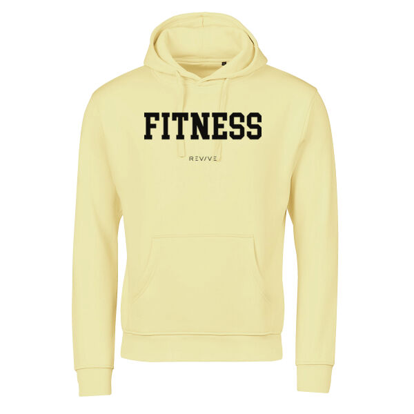 Print - FITNESS Black - Urban Hooded Sweatshirt Thumbnail