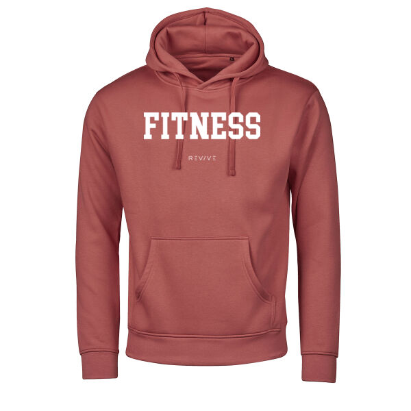 Print - FITNESS White - Urban Hooded Sweatshirt Thumbnail