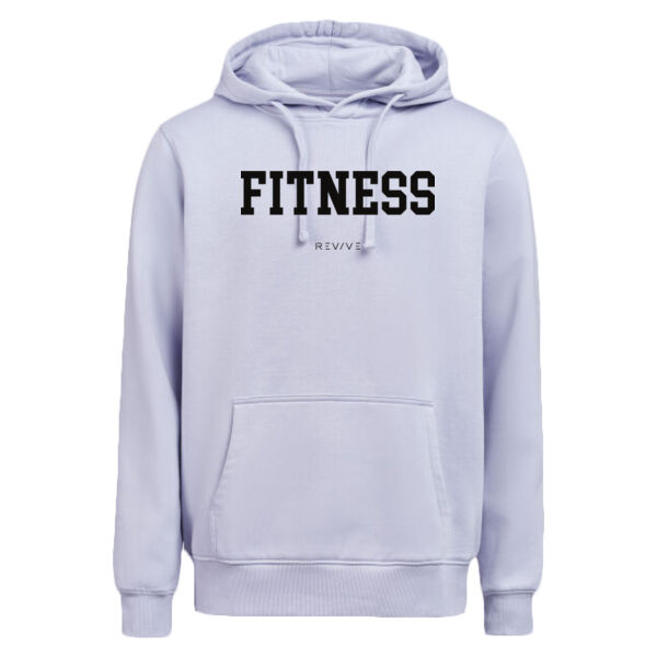 Print - FITNESS Black - Hoodie Regular Fit Thumbnail