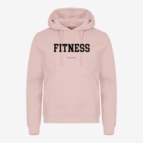 Miami Hoody - printed FITNESS Revive  in black Thumbnail