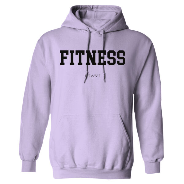 Print - FITNESS Black - Heavy Blend™ Adult Hooded Sweatshirt Thumbnail