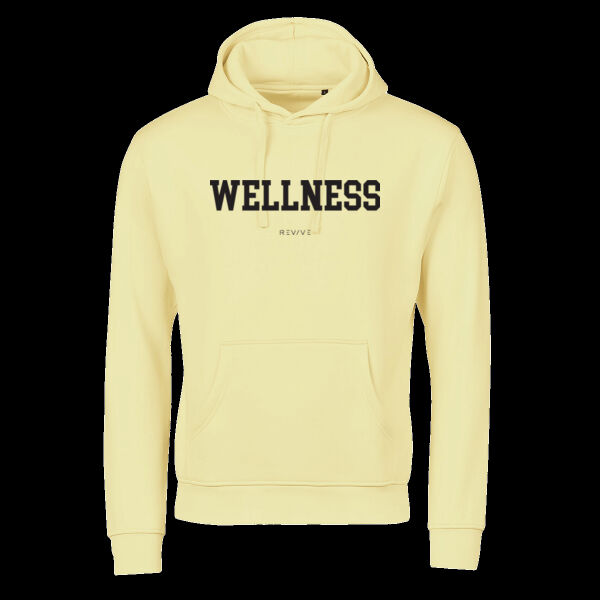 Print - WELLNESS Black - Urban Hooded Sweatshirt Thumbnail