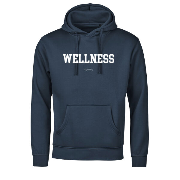 Print - WELLNESS White - Urban Hooded Sweatshirt Thumbnail