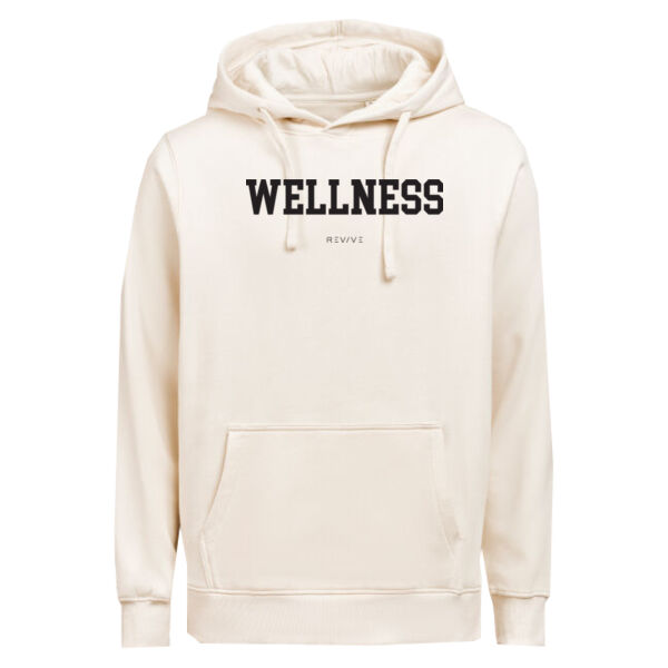 Print - WELLNESS Black - Hoodie Regular Fit Thumbnail