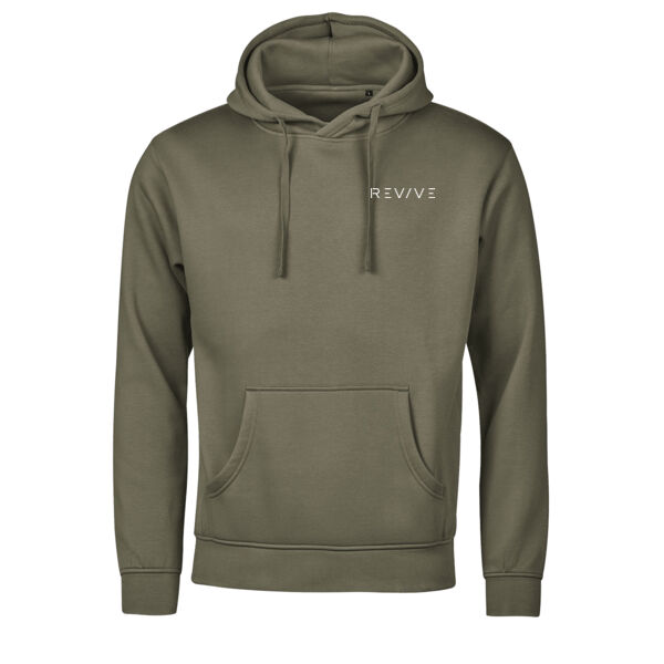 Print - Eat Sleep Revive White - Urban Hooded Sweatshirt Thumbnail