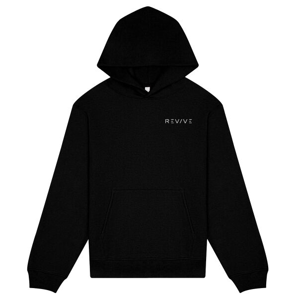 Print - Eat Sleep Revive White - Heavy Pullover Hoodie Thumbnail