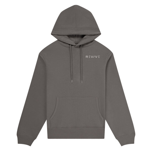 Print - Eat Sleep Revive White - Organic Hoodie Thumbnail