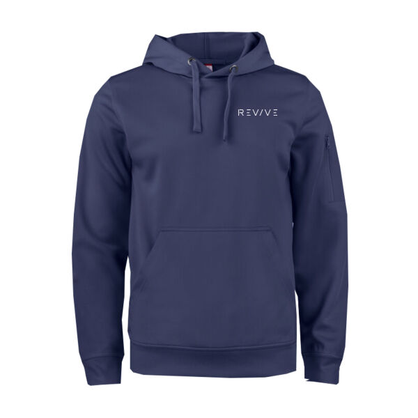 Print - Eat Sleep Revive White - Basic Active Hoody Thumbnail