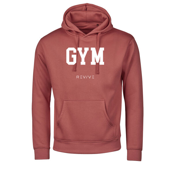 Print - GYM White - Urban Hooded Sweatshirt Thumbnail