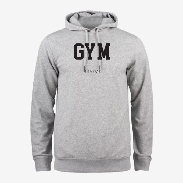 Premium OC Hoody - printed GYM Revive  in black Thumbnail
