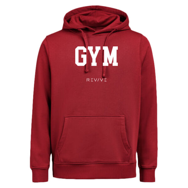 Print - GYM White - Hoodie Regular Fit Thumbnail