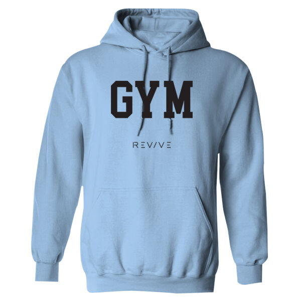 Print - GYM Black - Heavy Blend™ Adult Hooded Sweatshirt Thumbnail