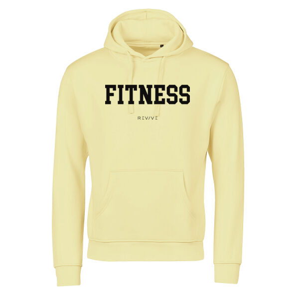 Print - FITNESS Black - Urban Hooded Sweatshirt Thumbnail