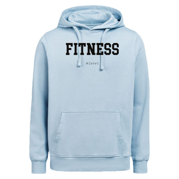 Print - FITNESS Black - Hoodie Regular Fit Thumbnail
