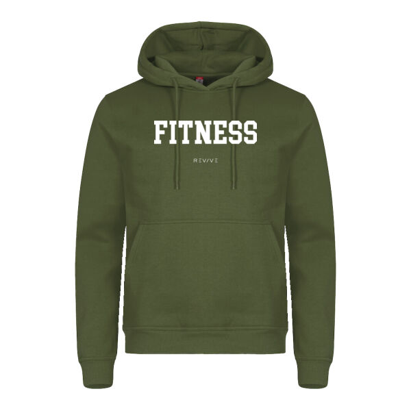 Print - FITNESS White - Miami Hoody Thumbnail