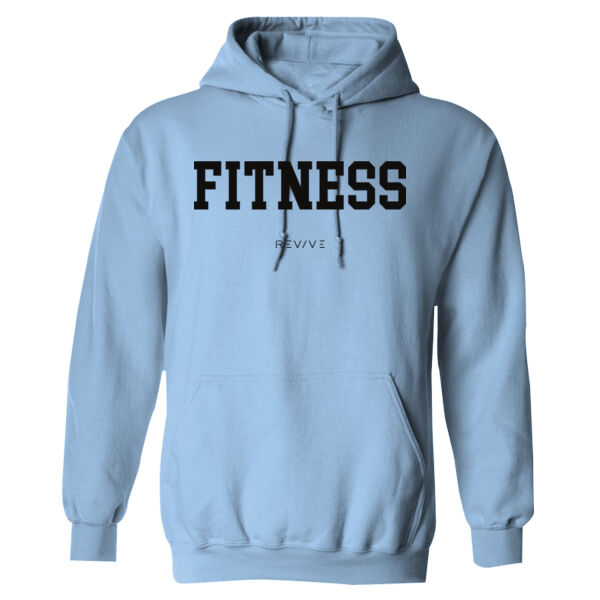 Print - FITNESS Black - Heavy Blend™ Adult Hooded Sweatshirt Thumbnail